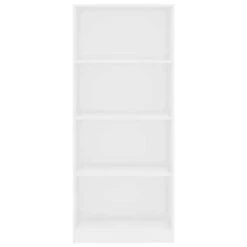 VidaXL Boekenkast 4 Schappen 60x24x142 Cm Bewerkt Hout Hoogglans Wit 8 VidaXL Boekenkast 4 Schappen 60x24x142 Cm Bewerkt Hout Hoogglans Wit -RoomStyle Verkoopwinkel 020a241bfa574044b595a29a23fe9616