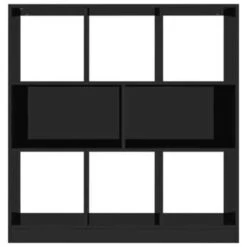 VidaXL Boekenkast 97,5x29,5x100 Cm Bewerkt Hout Hoogglans Zwart -RoomStyle Verkoopwinkel 029bb475920340ad93de0c39600677f2
