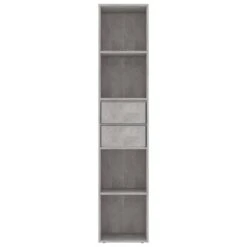 VidaXL Boekenkast 36x30x171 Cm Spaanplaat Betongrijs -RoomStyle Verkoopwinkel 03d1872fb848491f86a6c85e581a5471