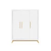 Bopita Fenna 3-deurskast - Wit/Naturel 2 Bopita Fenna 3-deurskast - Wit/Naturel -RoomStyle Verkoopwinkel 1000006484