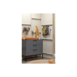 WOOOD Adam Ladekast - Grenen - Staal Grijs - 93x94x52 8 WOOOD Adam Ladekast - Grenen - Staal Grijs - 93x94x52 -RoomStyle Verkoopwinkel 1000013671 0102