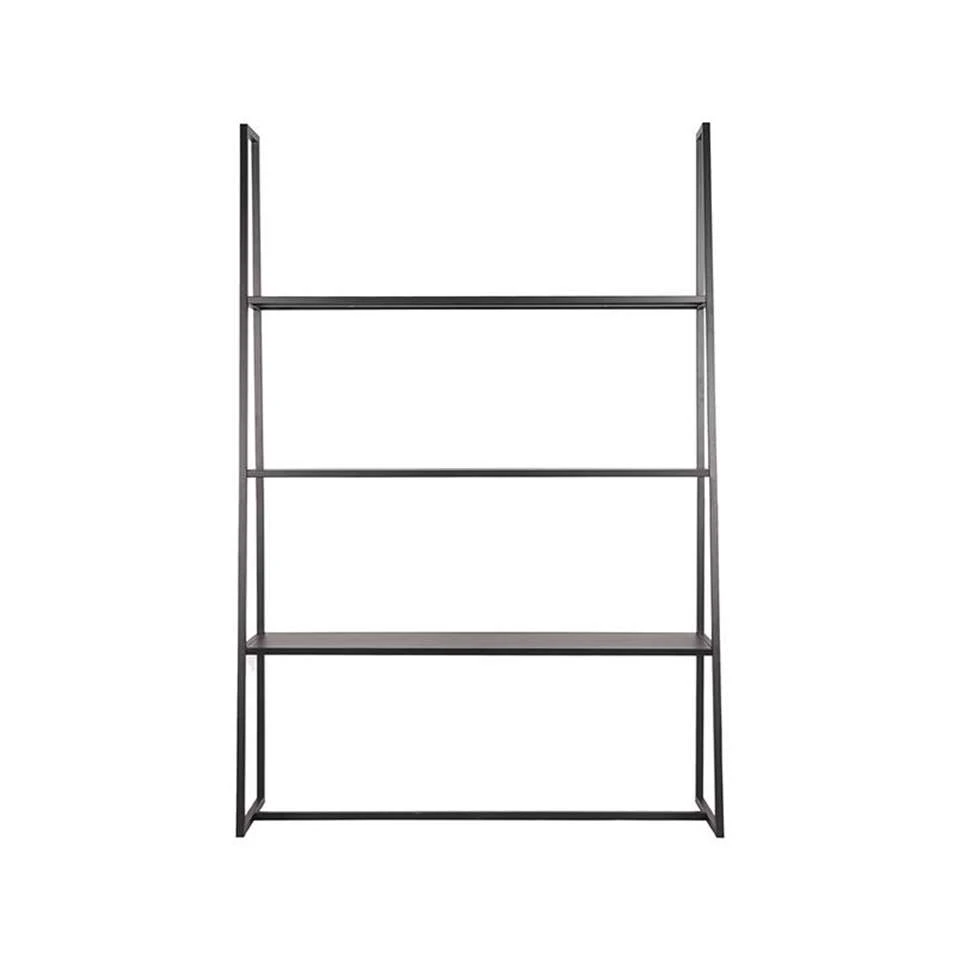 LABEL51 Bergkast Fence - Zwart - Metaal 3 LABEL51 Bergkast Fence - Zwart - Metaal - Afbeelding 2