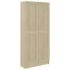 VidaXL Boekenkast 82,5x30,5x185,5 Cm Spaanplaat Sonoma Eikenkleur -RoomStyle Verkoopwinkel 1000038906