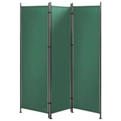 Beliani Kamerscherm NARNI - Groen Polyester