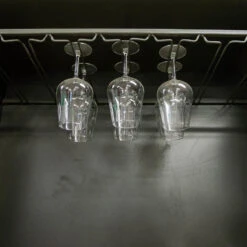 Industriële Wijnkast Yecla 200x100 - 45x100x200 Cm - Mangohout - Bruin -RoomStyle Verkoopwinkel 1000042292 0103