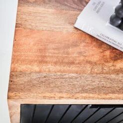 Industriële Ladekast Felix Zwart Mangohout 90x90 Cm 40x90x90 Cm Mangohout -RoomStyle Verkoopwinkel 1000042294 0103