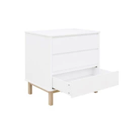 Bopita Mika Commode Met 3 Laden - Wit/Eiken -RoomStyle Verkoopwinkel 1000044058 0103