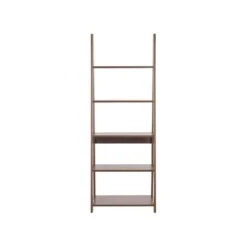 Beliani Ladderkast WILTON - Donkere Houtkleur Vezelplaat -RoomStyle Verkoopwinkel 1000055934 0103