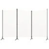 VidaXL Kamerscherm Met 3 Panelen 260x180 Cm Crèmewit -RoomStyle Verkoopwinkel 1000059404
