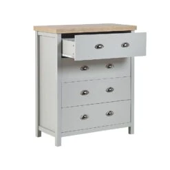 Beliani Commode CLIO - Grijs Vezelplaat -RoomStyle Verkoopwinkel 1000059700 0103