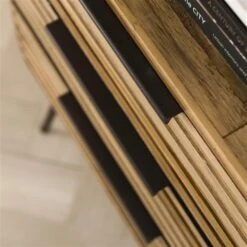 Hoyz - Ladekast 3L Teca Strip - Teakhout Verweerd -RoomStyle Verkoopwinkel 1000060628 0103