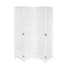 LW Collection Kamerscherm 4 Panelen Wit Hout 170x160cm - Paravent - Scheidingswa 2 LW Collection Kamerscherm 4 Panelen Wit Hout 170x160cm - Paravent - Scheidingswa -RoomStyle Verkoopwinkel 1000061484