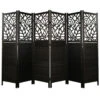 LW Collection Kamerscherm 6 Panelen Zwart 170X240CM - Paravent - Scheidingswand -RoomStyle Verkoopwinkel 1000061494