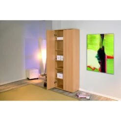Hioshop Kledingkast Vekla - Beuken -RoomStyle Verkoopwinkel 1000062670 0110