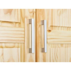 Hioshop Kledingkast Leovra Hout - Natuur -RoomStyle Verkoopwinkel 1000062674 0110