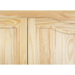 Hioshop Kledingkast Bepam Hout - Wit -RoomStyle Verkoopwinkel 1000062685 0102