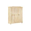 Hioshop Kledingkast Bepam Hout - Wit 2 Hioshop Kledingkast Bepam Hout - Wit -RoomStyle Verkoopwinkel 1000062685