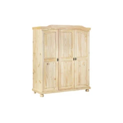 Hioshop Kledingkast Bepam Hout - Wit