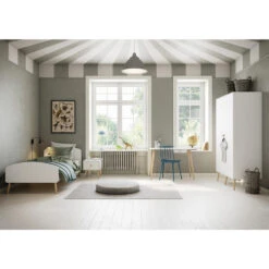 Hioshop Kledingkast Gry Mdf - Wit -RoomStyle Verkoopwinkel 1000064464 0111