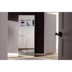 Hioshop Kledingkast Minor Mdf - 4 Deuren - Wit 9 Hioshop Kledingkast Minor Mdf - 4 Deuren - Wit -RoomStyle Verkoopwinkel 1000064470 0111