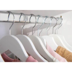 Hioshop Kledingkast Insy Hout - Wit -RoomStyle Verkoopwinkel 1000064482 0102