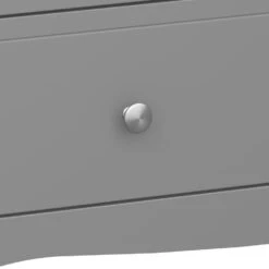 Hioshop Kledingkast Baroque 2-deurs - Grijs -RoomStyle Verkoopwinkel 1000064522 0110