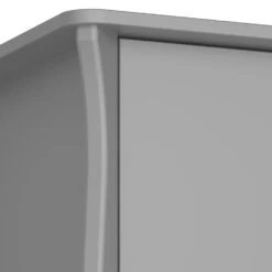 Hioshop Kledingkast Baroque 2-deurs - Grijs -RoomStyle Verkoopwinkel 1000064522 0111