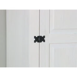 Hioshop Kledingkast New Mexico 3-deurs - Wit -RoomStyle Verkoopwinkel 1000064537 0111