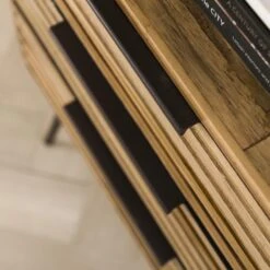 Giga Meubel Ladekast Teakhout - 3 Lades - 30x60x80cm - Naturel -RoomStyle Verkoopwinkel 1000067124 0102