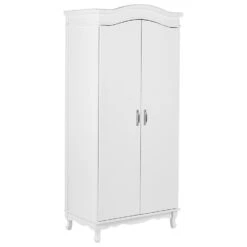Beliani Kledingkast CAMMIN - Wit Mdf