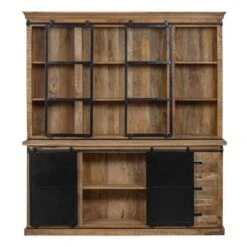 Buffetkast Denver 160x220cm Recht - Mangohout - Bruin - Rechthoekig -RoomStyle Verkoopwinkel 1000068376 0103