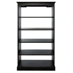 Rootsmann Open Boekenkast Zwart - Opbergkast Hout - Hout