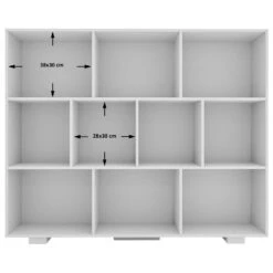 CLP Boekenkast Peoria Wit -RoomStyle Verkoopwinkel 1000074654 0103