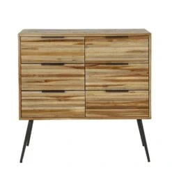 Sema Ladekast 6 - Hout - Bruin