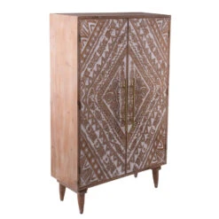 Rootsmann Opbergkast Wit - Hout Ibiza Stijl - Hout -RoomStyle Verkoopwinkel 1000081209 0102