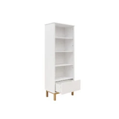 Bopita Boekenkast Mika - Wit/Eiken -RoomStyle Verkoopwinkel 1000086336 0103