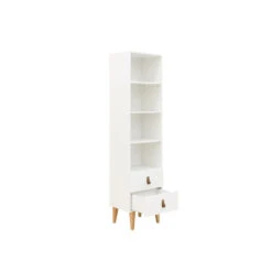 Bopita Indy Boekenkast 190 Cm - Wit/Naturel -RoomStyle Verkoopwinkel 1000086337 0103