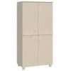 VidaXL Kledingkast HAMAR 89x50x180 Cm Massief Grenenhout Honingbruin -RoomStyle Verkoopwinkel 1000089562