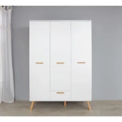 Hioshop Kleerkast MatsBaby - Wit -RoomStyle Verkoopwinkel 1000091193 0110