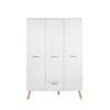 Hioshop Kleerkast MatsBaby - Wit -RoomStyle Verkoopwinkel 1000091193
