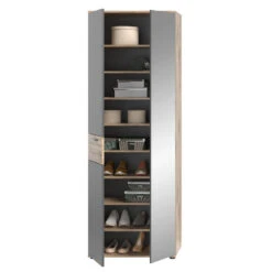 Hioshop Kledingkast Mason - Eiken -RoomStyle Verkoopwinkel 1000091195 0110