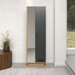 Hioshop Kledingkast Synnax - Eik Decor. 9 Hioshop Kledingkast Synnax - Eik Decor. -RoomStyle Verkoopwinkel 1000093946 0111