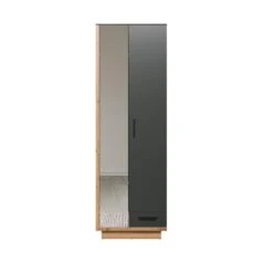 Hioshop Kledingkast Synnax - Eik Decor.