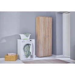 Hioshop Kledingkast Gallo - Eik Decor. -RoomStyle Verkoopwinkel 1000093950 0103