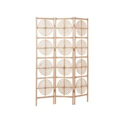 Beliani Kamerscherm ALTAMURA - Natuurlijk Rotan