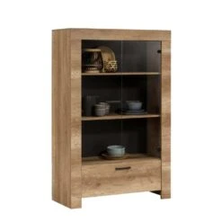 Buffetkast Lidia - Eikenkleur - 162x102x43 Cm -RoomStyle Verkoopwinkel 10604065 0330