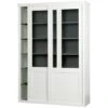 WOOOD Vince Schuifdeurkast - Grenen - Wit - 208x147x46 -RoomStyle Verkoopwinkel 1146605393