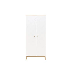 Bopita Paris 2-deurskast - Wit/Eiken