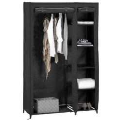 Garderobekast Gent - Antraciet - 178x110x46 Cm -RoomStyle Verkoopwinkel 11900030 0330