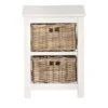 Ladekast Valerie 2 Lades - Off-white - 53x39x33 Cm -RoomStyle Verkoopwinkel 11900780